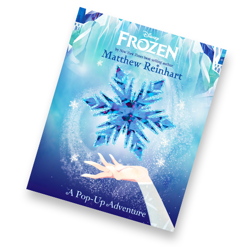 Frozen pop-up book