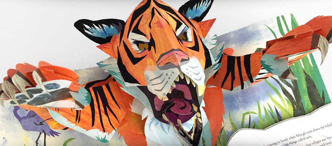 Jungle Book pop-up book