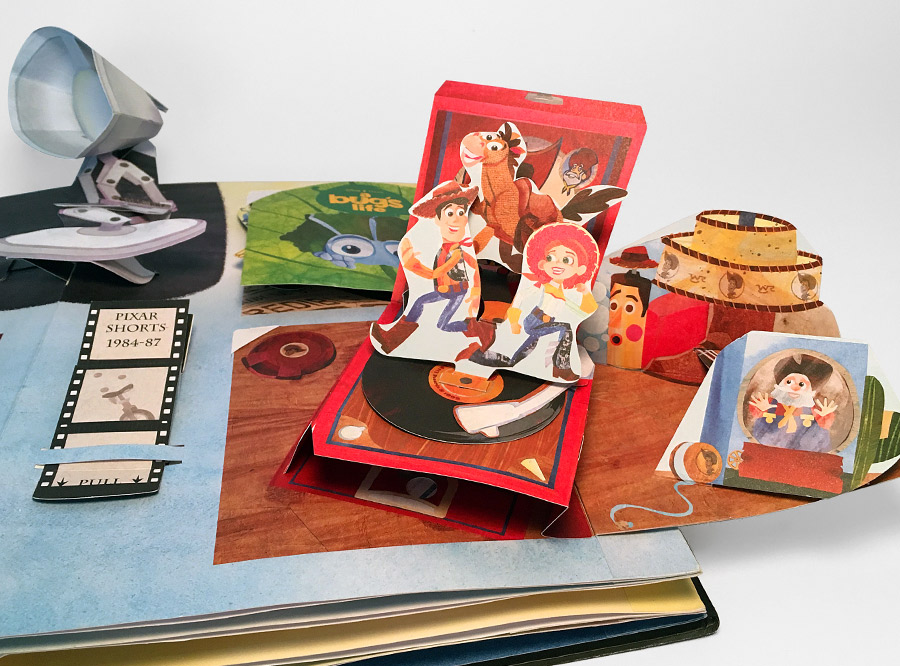 9100円 【超目玉】 Pixar pop-up book Reinhart ピクサー 飛び出し 絵本